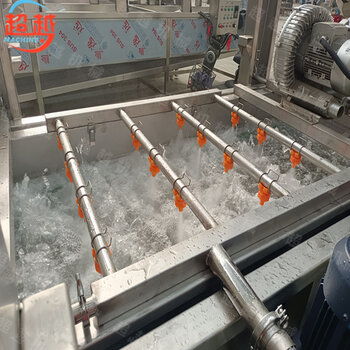 諸城超越 3500l水蜜桃清洗機 多功能商用果蔬清洗設備